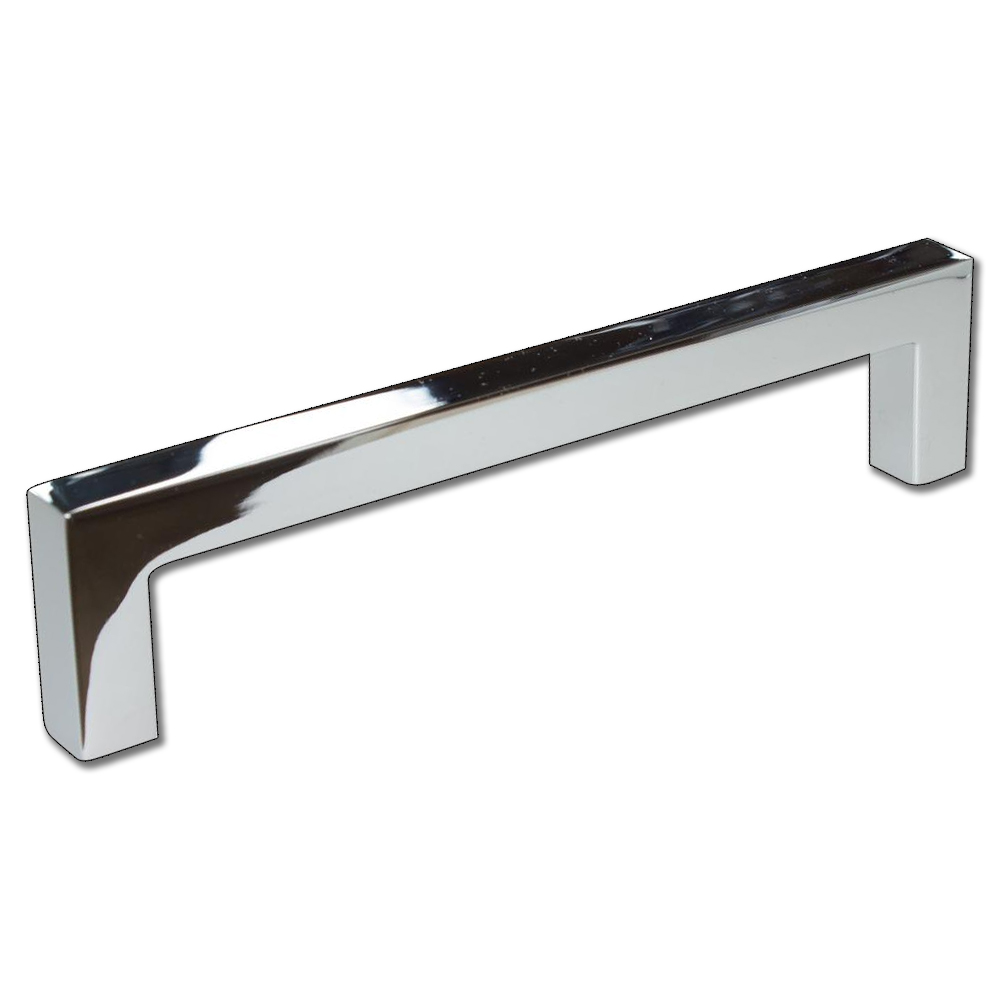 Squared Bar Pull - Polished Chrome